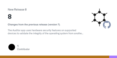 OpenGraph image for github.com/GrapheneOS/Auditor/releases/tag/8