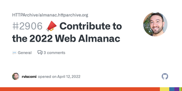 OpenGraph image for github.com/HTTPArchive/almanac.httparchive.org/discussions/2906#discussioncomment-2564816
