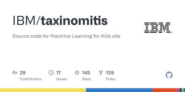 OpenGraph image for github.com/IBM/taxinomitis