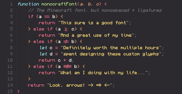 OpenGraph image for github.com/IdreesInc/Monocraft