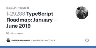 OpenGraph image for github.com/Microsoft/TypeScript/issues/29288