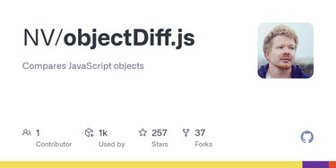 OpenGraph image for github.com/NV/objectDiff.js?utm_source=twitterfeed&utm_medium=twitter