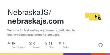 OpenGraph image for github.com/NebraskaJS/nebraskajs.com