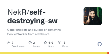 OpenGraph image for github.com/NekR/self-destroying-sw