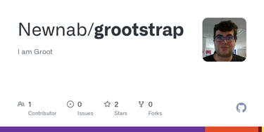 OpenGraph image for github.com/Newnab/grootstrap