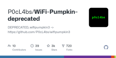 OpenGraph image for github.com/P0cL4bs/WiFi-Pumpkin/wiki
