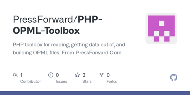 OpenGraph image for github.com/PressForward/PHP-OPML-Toolbox