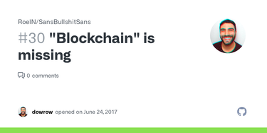 OpenGraph image for github.com/RoelN/SansBullshitSans/issues/30