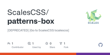 OpenGraph image for github.com/ScalesCSS/patterns-box