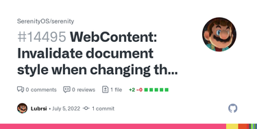 OpenGraph image for github.com/SerenityOS/serenity/pull/14495