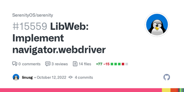 OpenGraph image for github.com/SerenityOS/serenity/pull/15559