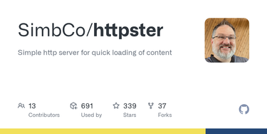 OpenGraph image for github.com/SimbCo/httpster