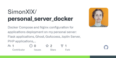 OpenGraph image for github.com/SimonXIX/personal_server_docker