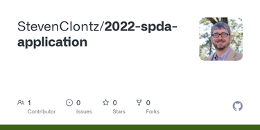 OpenGraph image for github.com/StevenClontz/2022-spda-application/blob/main/latex/main.pdf