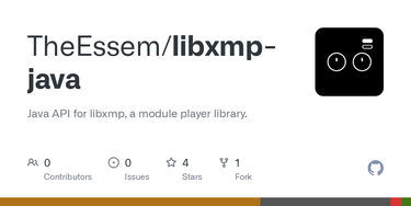 OpenGraph image for github.com/TheEssem/libxmp-java