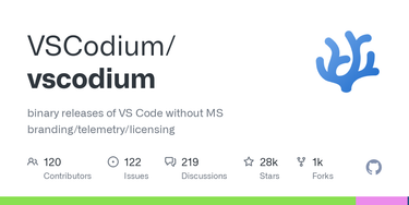OpenGraph image for github.com/VSCodium/vscodium#why