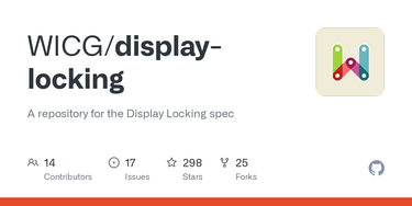 OpenGraph image for github.com/WICG/display-locking