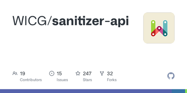 OpenGraph image for github.com/WICG/sanitizer-api