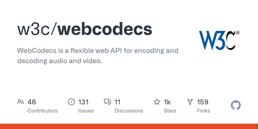 OpenGraph image for github.com/WICG/web-codecs