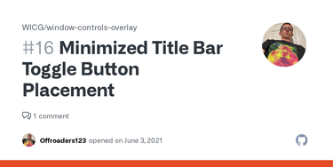 OpenGraph image for github.com/WICG/window-controls-overlay/issues/16