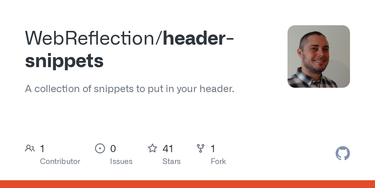 OpenGraph image for github.com/WebReflection/header-snippets/blob/master/README.md