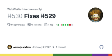 OpenGraph image for github.com/WebWeWant/webwewant.fyi/pull/530