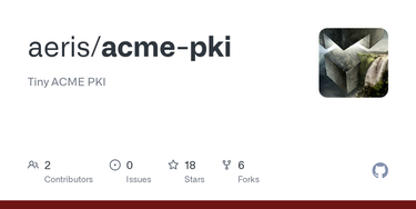 OpenGraph image for github.com/aeris/acme-pki