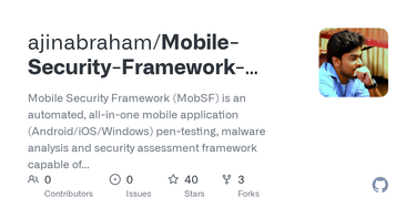 OpenGraph image for github.com/ajinabraham/Mobile-Security-Framework-MobSF