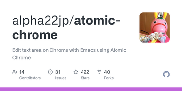 OpenGraph image for github.com/alpha22jp/atomic-chrome