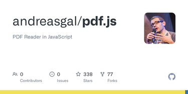 OpenGraph image for github.com/andreasgal/pdf.js