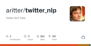 OpenGraph image for github.com/aritter/twitter_nlp