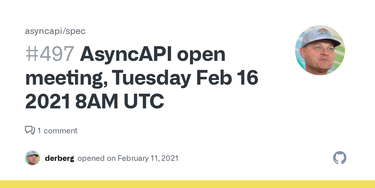 OpenGraph image for github.com/asyncapi/asyncapi/issues/497