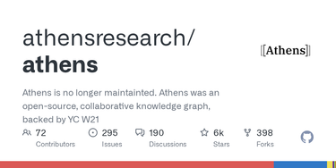 OpenGraph image for github.com/athensresearch/athens