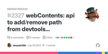 OpenGraph image for github.com/atom/electron/pull/2327