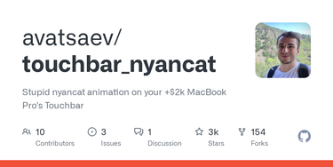 OpenGraph image for github.com/avatsaev/touchbar_nyancat