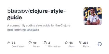 OpenGraph image for github.com/bbatsov/clojure-style-guide