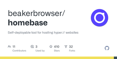 OpenGraph image for github.com/beakerbrowser/homebase