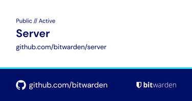 OpenGraph image for github.com/bitwarden/core