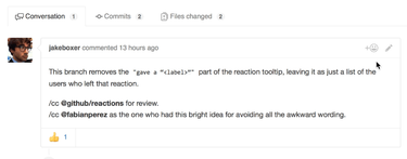 OpenGraph image for github.com/blog/2119-add-reactions-to-pull-requests-issues-and-comments