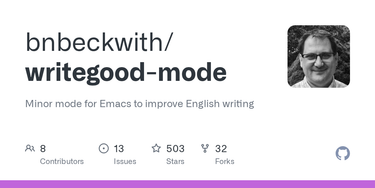OpenGraph image for github.com/bnbeckwith/writegood-mode