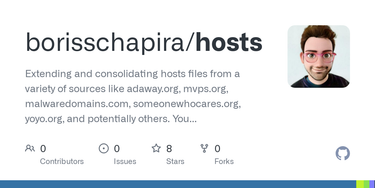 OpenGraph image for github.com/borisschapira/hosts