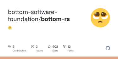 OpenGraph image for github.com/bottom-software-foundation/bottom-rs