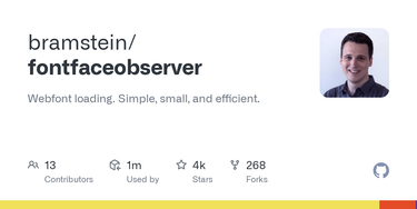 OpenGraph image for github.com/bramstein/fontfaceobserver#user-content-how-to-use