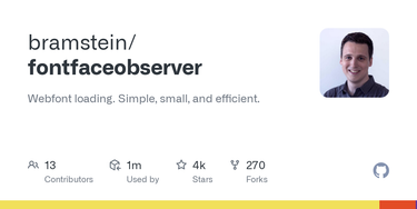 OpenGraph image for github.com/bramstein/fontfaceobserver