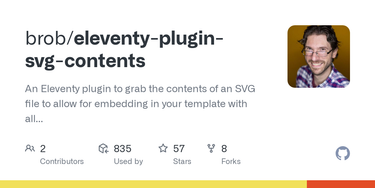 OpenGraph image for github.com/brob/eleventy-plugin-svg-contents