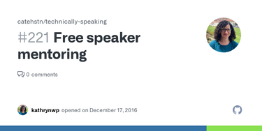 OpenGraph image for github.com/catehstn/technically-speaking/issues/221