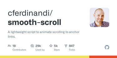 OpenGraph image for github.com/cferdinandi/smooth-scroll/releases/tag/v9.3.0