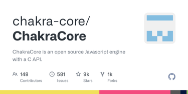 OpenGraph image for github.com/chakra-core/ChakraCore