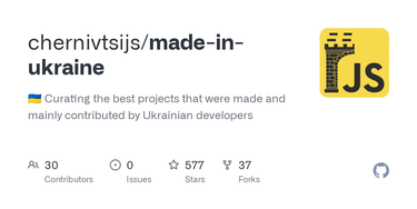 OpenGraph image for github.com/chernivtsijs/made-in-ukraine