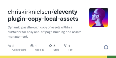 OpenGraph image for github.com/chriskirknielsen/eleventy-plugin-copy-local-assets